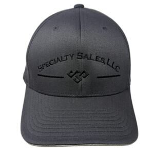 WearGuard Baseball Cap Gray L Flexfit Specialty Sales LLC Logo Curved Brim Hat